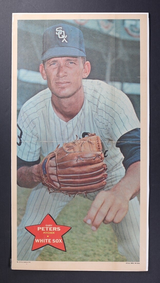 1968 Topps Posters Set-Break # 13 Gary Peters *GMCARDS*