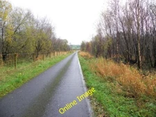 Photo 6x4 Drumgallan Road Bellway Heading north-east from Drumgallan towa c2014