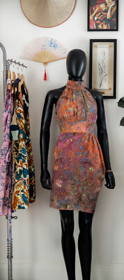 Midriff Halter Dress ''Last Night in Silom''