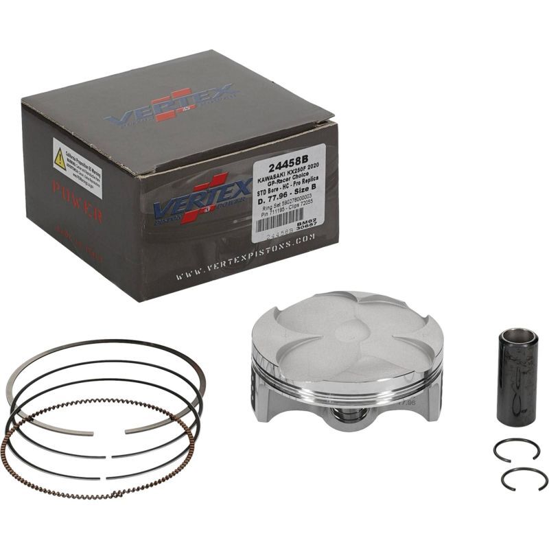 Piston forgé GP Racer 77.97mm pour moteur Kawasaki KXF 250 2020