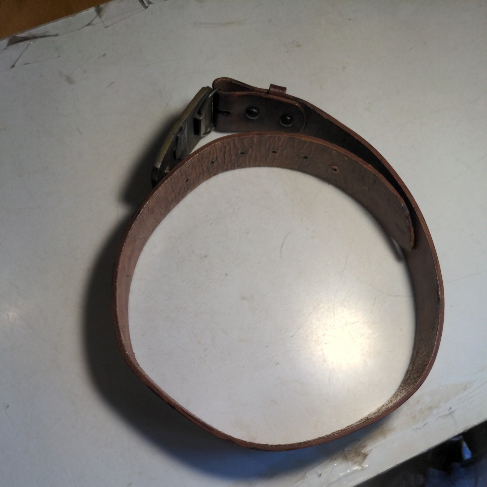 leather belt  1  3/4