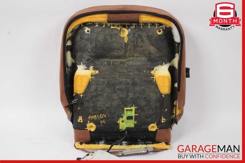 14-17 Maserati Ghibli M157 Front Left Side Lower Bottom Seat Cushion Cover Brown - Picture 6 of 12