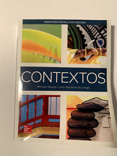 Contextos  by Sawyer & deJonge (2018 Paperbac...