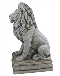 Concrete Mold 30 "lion on base Latex Rubber / Fiberglass | eBay