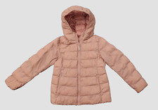 Girl  s Light Warm Padded UNIQLO ROSE PINK Parka Jacket SZ 5/6