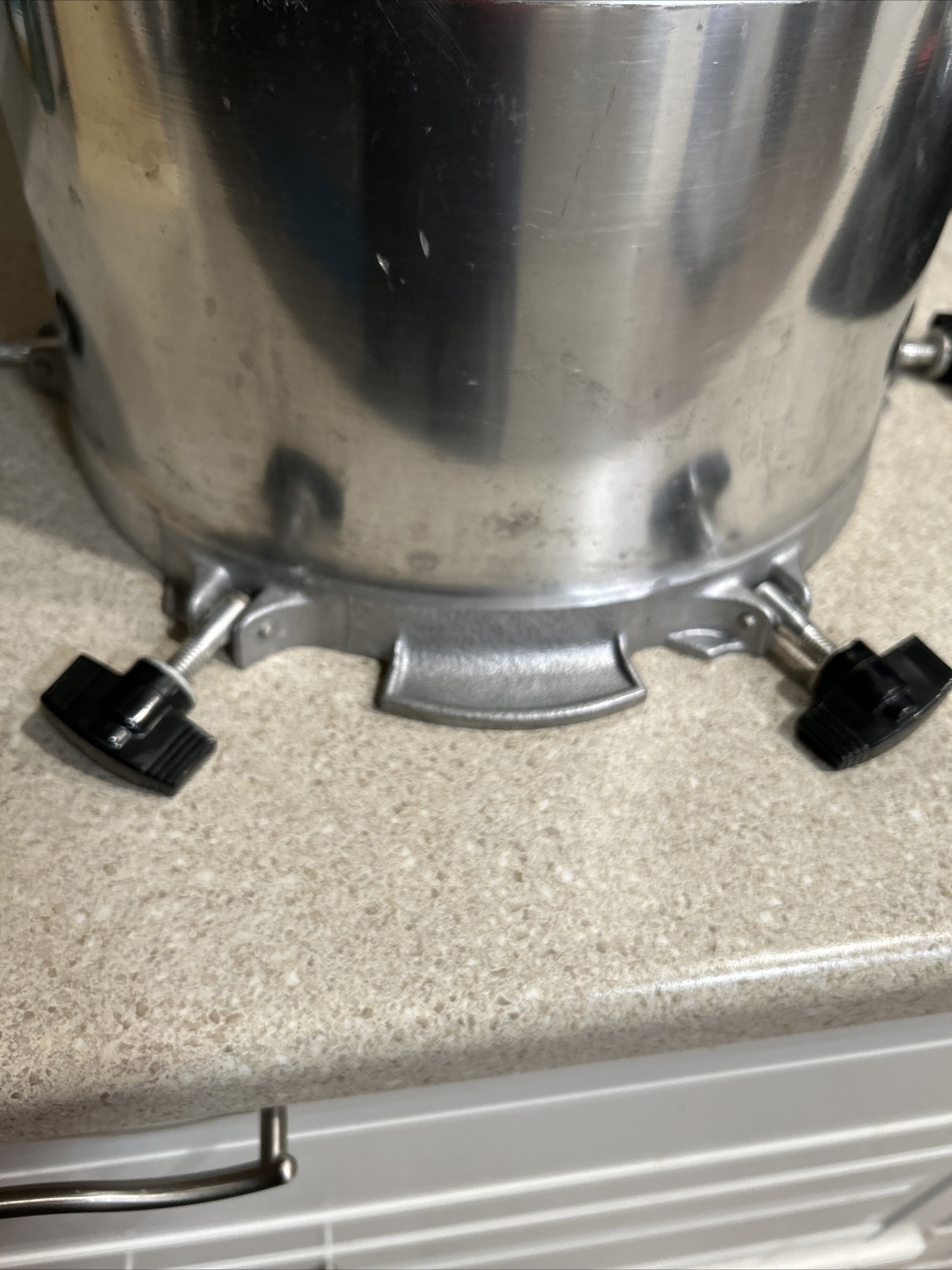 All American No.7 Vintage 15.5 Qt Pressure Cooker / Canner. W/trivet.
