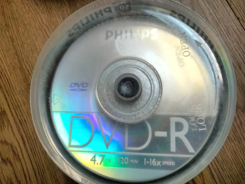 3x 50 pack DVD 16x 4.7GB TDK DVD-R Philips DVD-R verbatim DVD+R 25x Verbatim + - Image 4 of 4