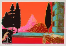 ANDY WARHOL Poster or Rolled Canvas Print "da Vinci, The Annunciation, 1472" D