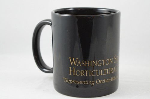 Schwarz Becher Tasse Washington State Horticultural Association Obstgärten Gartenarbeit - Bild 4 von 9