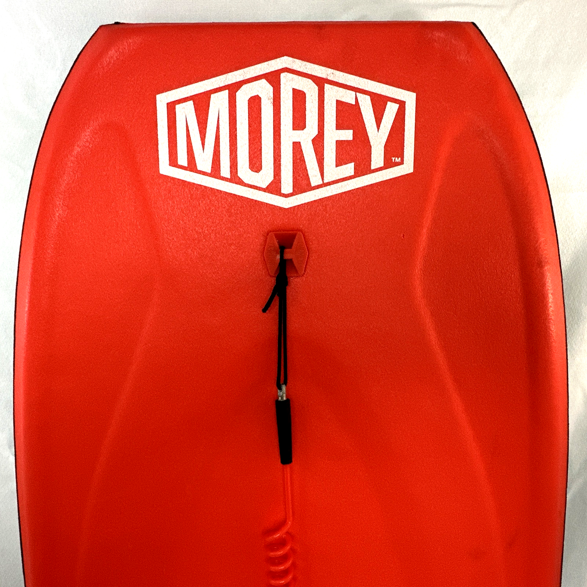 Morey Mach 11Tube Rail Red & Faux Wood Grain Body Boogie Board