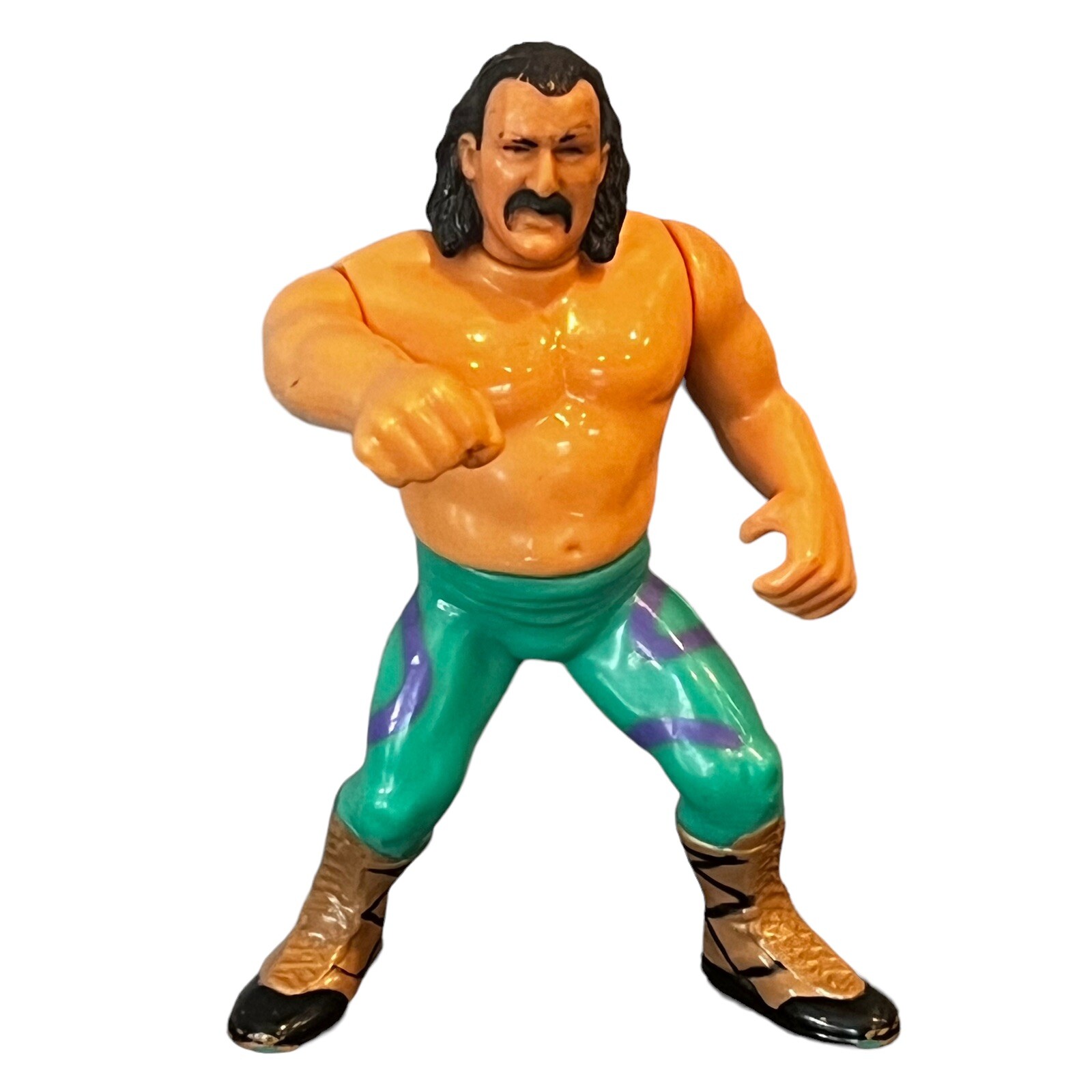 Vintage 1990 WWF WWE Jake "THE SNAKE" Roberts Titan Sports Action