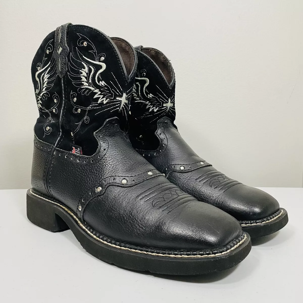 Women's justin gypsy boots black cheap