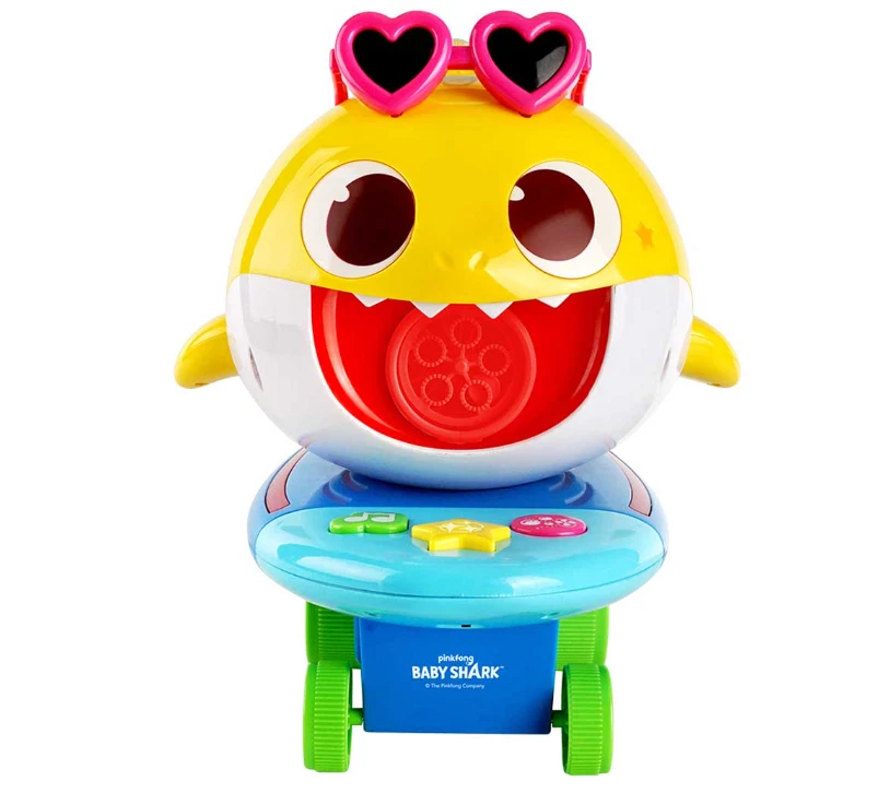 Pinkfong Baby Shark Melody Bubble Roller Walker Kid Toy Gift
Opens in a new window or tab