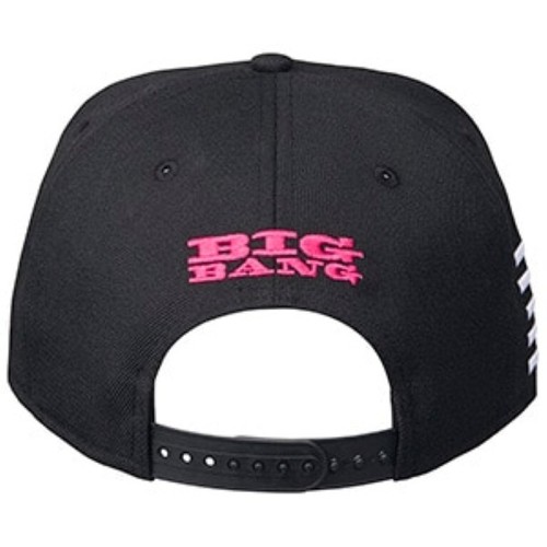 BIGBANG X NEW ERA G-DRAGON CAP 9FIFTY WORLD TOUR2015-2016 Black Pink USED/MINT - Picture 8 of 9