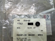 102921  OEM Graco  BLOCK VEE SEAL  .375 OD X.125 ID  for Graco Pumps & Sprayers