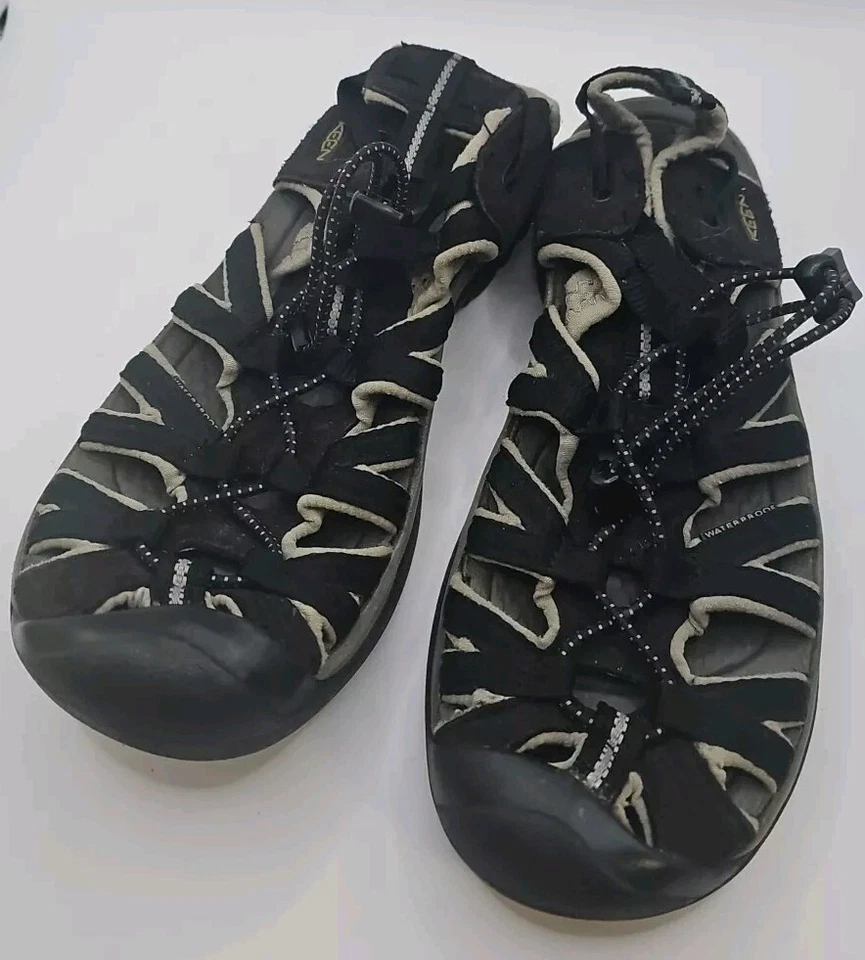 Zapatos de senderismo Keen Whisper 5124 BKGA para mujer talla 7 negros rafting deportes al aire libre #45 Foto 2 de 4