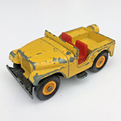 Matchbox Lesney Nr. 72 Standard Jeep abgespielt