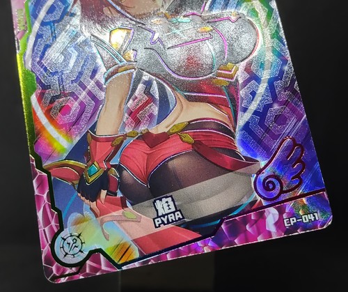 Maiden Party Girl Pink Goddess Story Xenoblade 2 Pyra Foil Holo Foil Card CP-041 - Picture 3 of 4