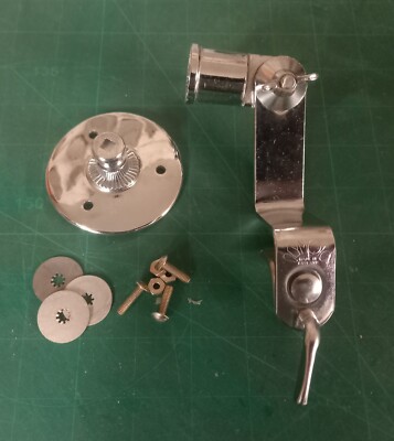 Vintage 50er, 60er Premier Olympic Reifenhalterung, Zackenplatte, Tom, Trommel
