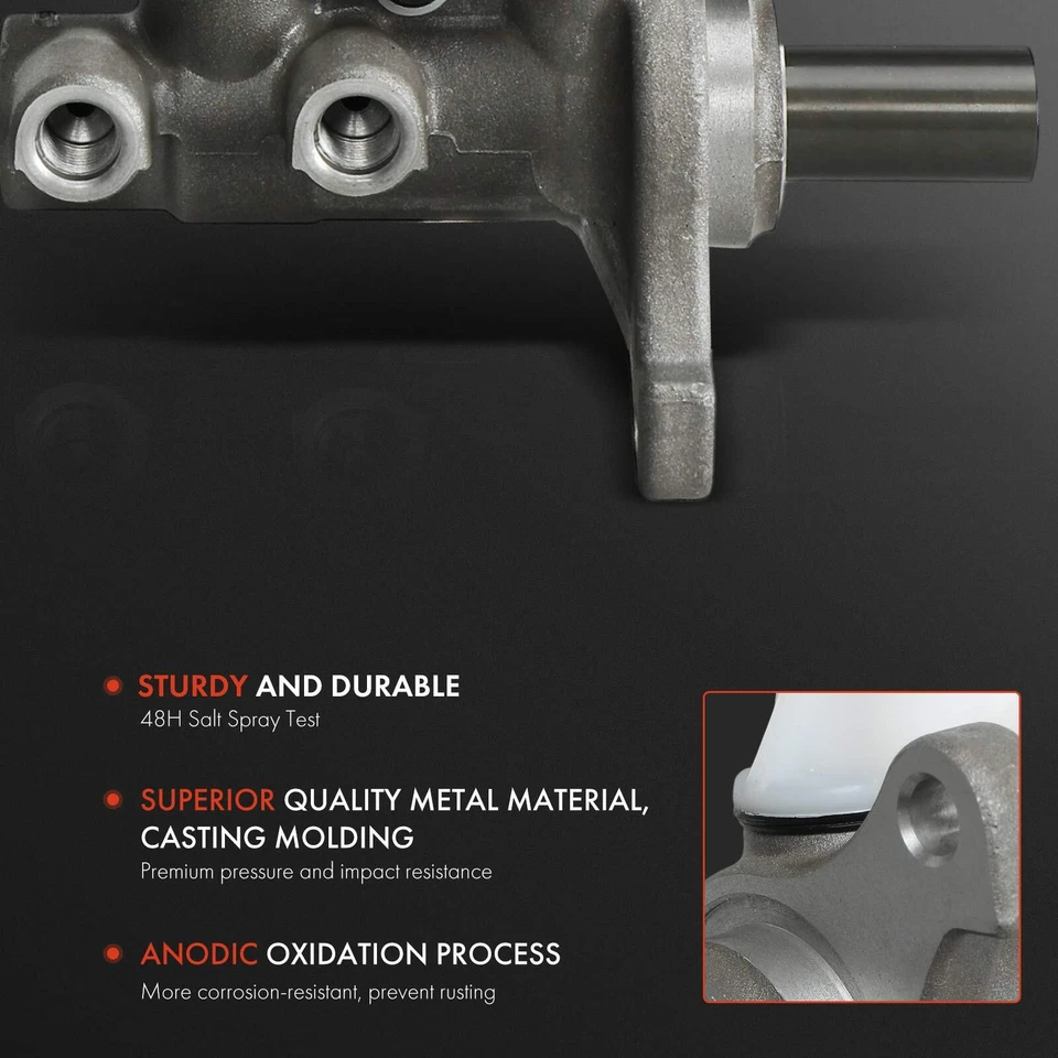 Cilindro maestro de freno con depósito y sensor para Hyundai Accent 2012-2017 Kia Rio Foto 2 de 4