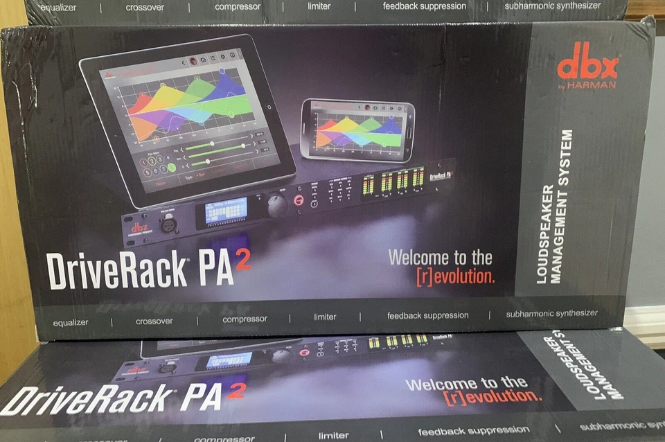 DBX DriveRack PA2 Complete Loudspeaker Management System + BBE 882" - Image 2 of 4