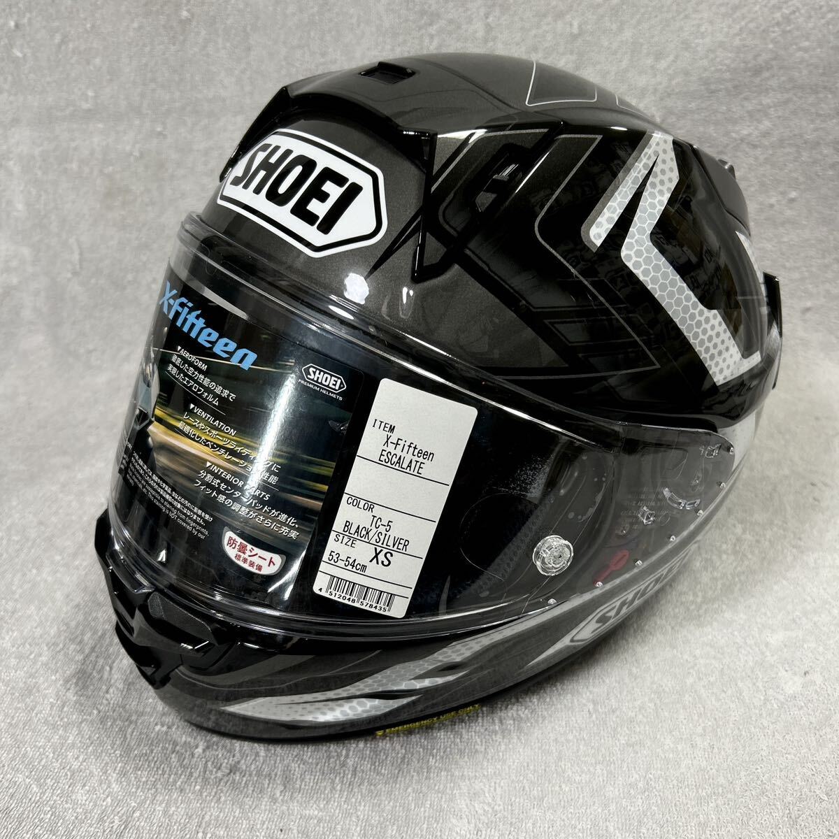 ☆ SHOEI X-Fifteen ESCALATE TC-5 53-54cm 【公式通販】
