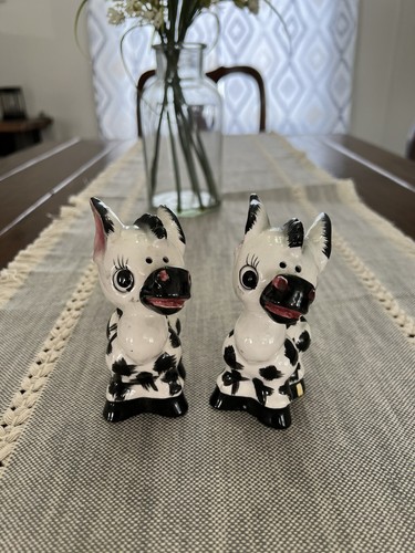 Vintage Ucagoo anthropomorphe Esel Salz und Pfefferstreuer Japan - Bild 1 von 8