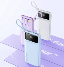 NEW Small Travel Essentials Powerbank Compatible with iPhone Samsung Android etc