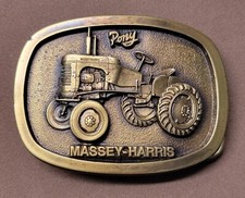 MASSEY HARRIS PONY BELT BUCKLE HARD TO FIND 1997