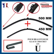 Balais d'Essuie Glace Plat Avant 500 + 450 mm pour NISSAN MICRA II K11 ET 350 Z