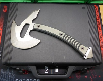 Maserin B.A.C. Axe Tomahawk  D2 Full Tang  G10 Handle  Kydex  Made in Italy  NIB