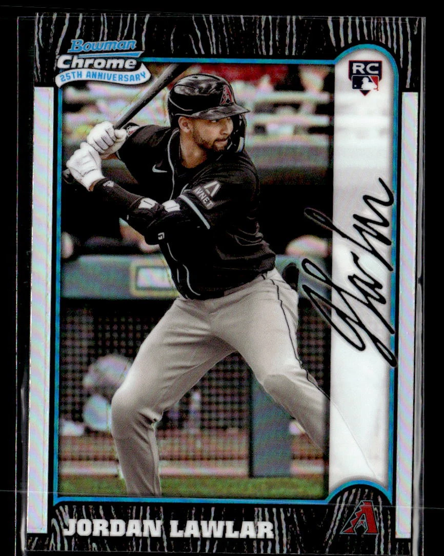 2024 Bowman Chrome #BC25-6 Jordan Lawlar 1999 Bowman Chrome 25th Anniversary