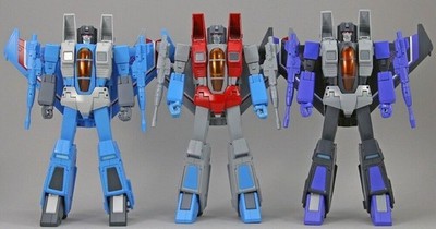 New  Transforms MP52 Starscream MP52+ Thundercracker MP52+SW Skywarp Figure