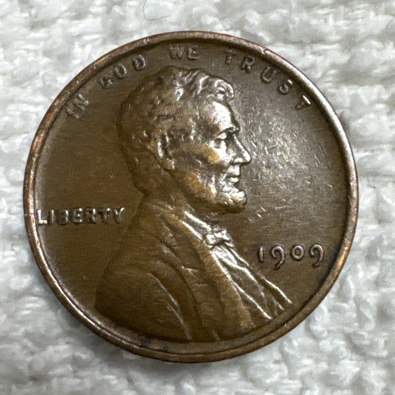 #5D~LOOK~1909 Lincoln Cent Wheat Penny. Beautiful Coin For Your Collection