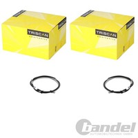 2X Triscan Handbremsseil Hinten Beidseitig Passend FüR VW Jetta