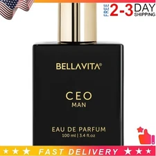 Bella Vita CEO Man Luxury Perfume - 100ml USA FREE SHIP