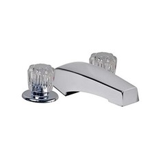 Mobile Home and RV 2-Handle Garden Tub Faucet, Chrome, 1-Pack 10661 