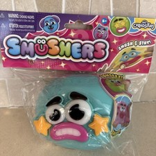 ORB Curiosities Smushers Face Swap Squishy Smush BLUE TEAL- VIRAL - New Sealed