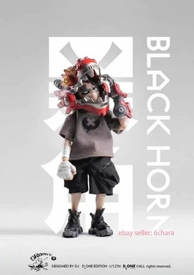 D_ONE STUDIO DONE Black Horn 1/12 Scale Collectible Action Figure In Stock
