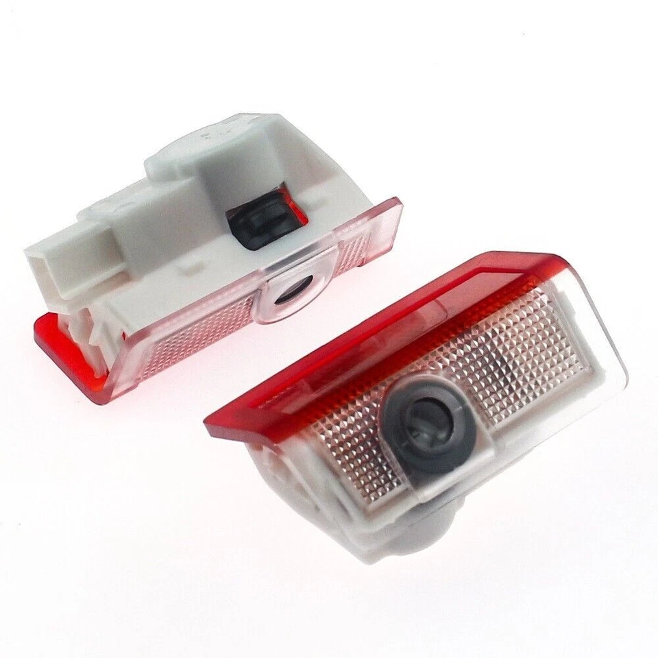 2x Fit for Mercedes W176 W246 W205 W212 X166 Door Welcome Light Logo Projector - Image 3 of 4