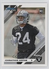 2019 Panini Donruss Rookies Johnathan Abram #261 09wc