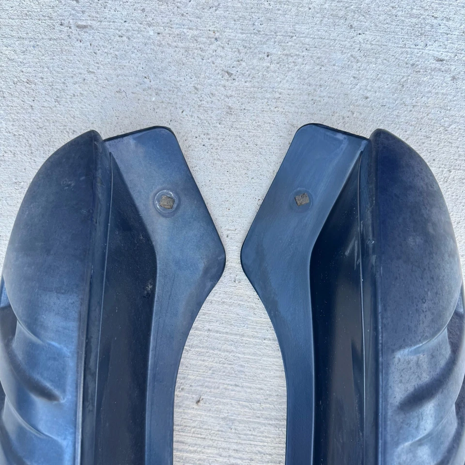 2000-2006 Chevy Tahoe Suburban Yukon Rear D Pillar Molding Trim Panels OEM Black - Image 2 of 4