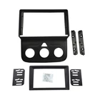 DKMUS Double Din Dash Radio Trim Kit for Dodge Ram 1500 2500 5500 2013-2019 I...