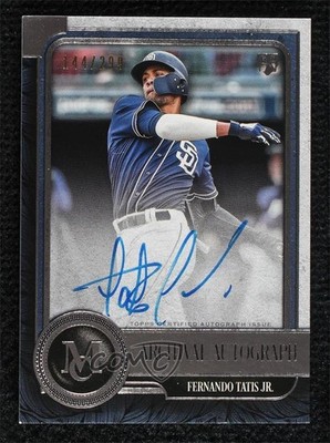 2019 Topps Museum Collection Archival /299 Fernando Tatis Jr Rookie Auto RC 04cw