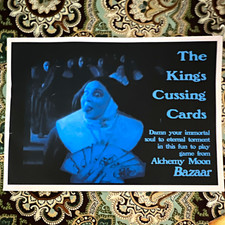Alchemy Moon The King's Cussing Cards rare bizarre magic cuss cards