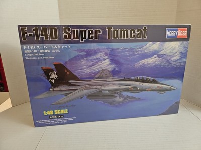 Hobby Boss 1/48 F-14D Super Tomcat Plastic Model Kit 80368
