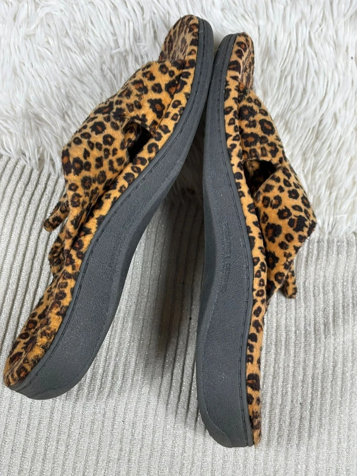 Vionic Relax Leopard Print Slip On Slippers Sandals Women's Size 12 - Image 4 of 4