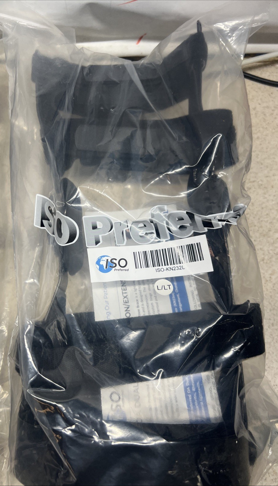 TWO ISO Preferred Left & Right OA Dual Upright ROM Hinge Knee Braces Large