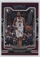 2021-22 Panini Chronicles Playbook Blue 49/99 Evan Mobley #287 0zu6