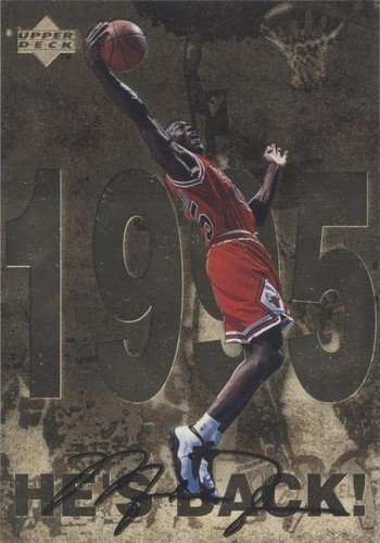 1998 Upper Deck Michael Jordan Limited Edition 24 Karat Gold 6